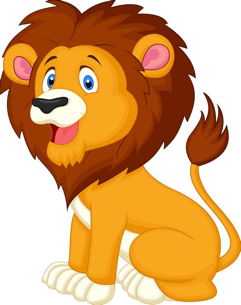 lion drawings cartoon